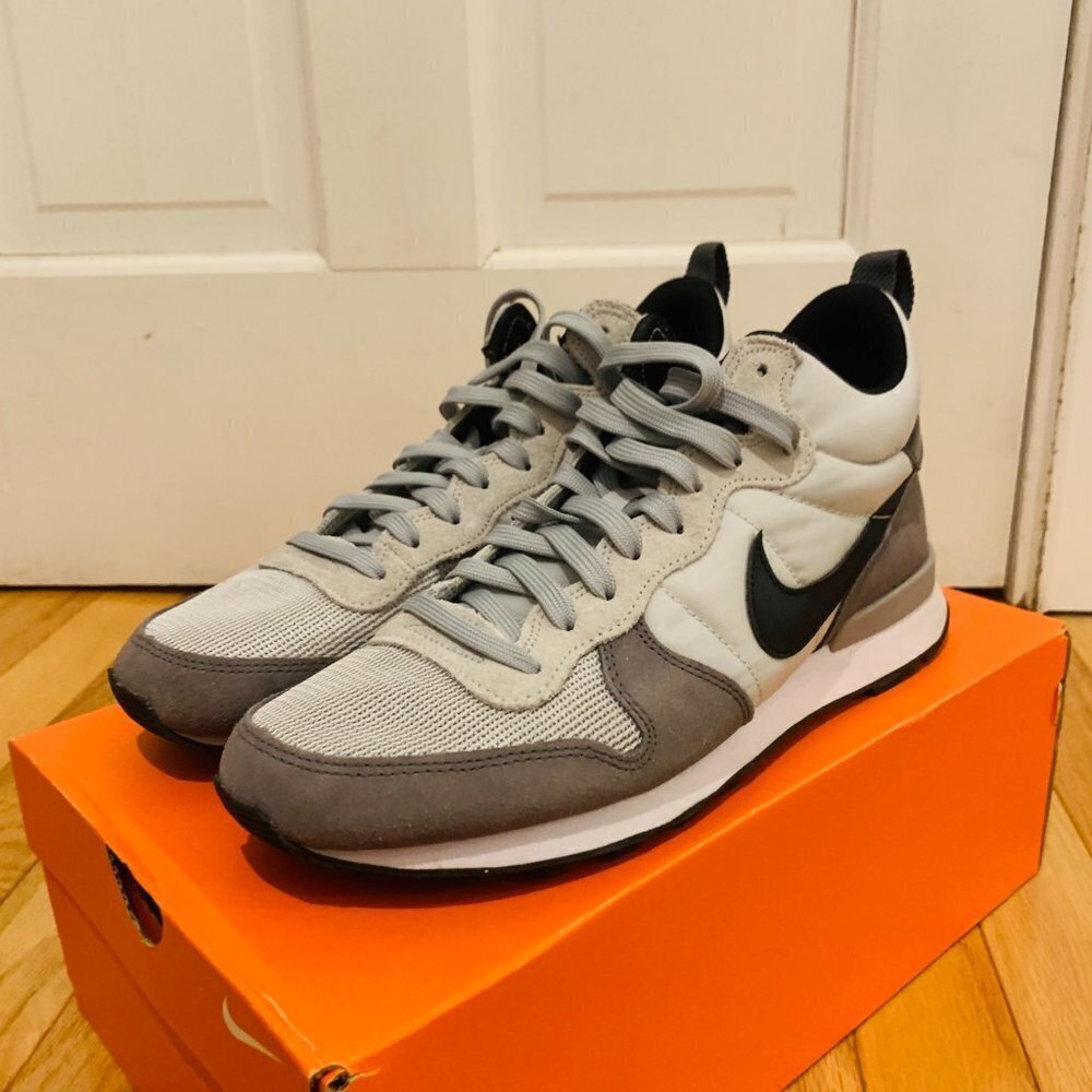 Men's J.Crew Nike Internationalist Mid Sneakers Size 8 - Picture 5 of 14